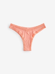 Green/White Brazilian Knickers 3 Pack - Image 2 of 2