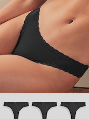 Noir - Paquet de culottes 3 - Image 1 of 6
