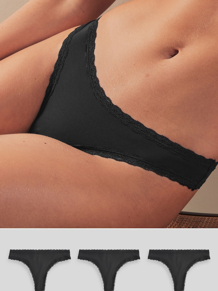 Noir - Paquet de culottes 3 - Image 1 of 6
