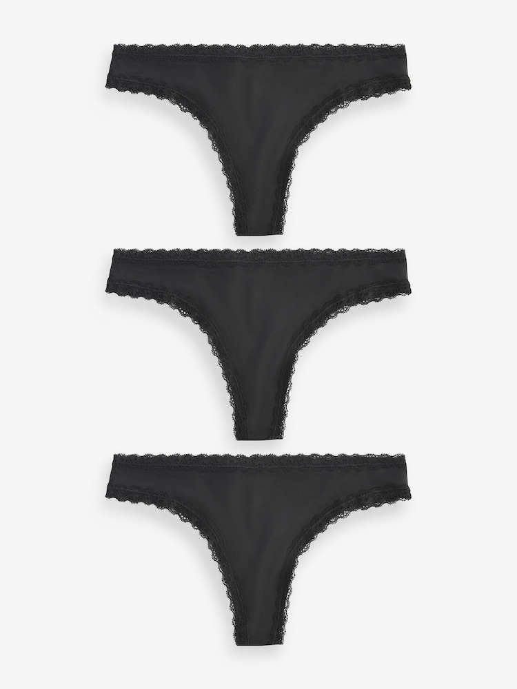 Noir - Paquet de culottes 3 - Image 5 of 6