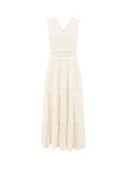 Yumi White Lace Trim Sun Dress - Image 5 of 5