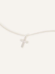Accessorize Sterling Twist Cross Necklace - Slika 2 iz 2