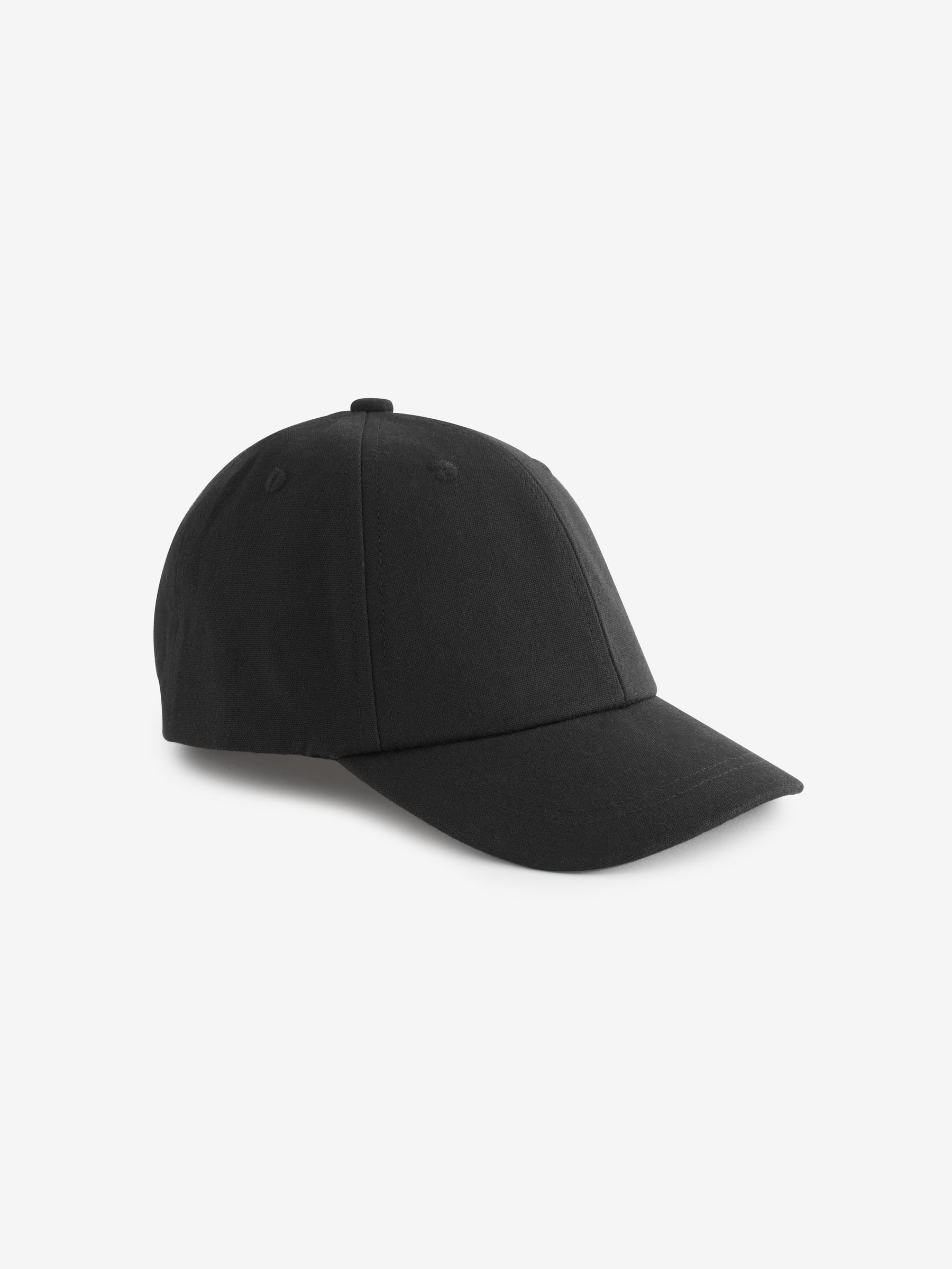Buy Black Canvas Cotton Cap 1-16 Years (3mths-16yrs) from Next