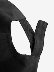 Black Canvas 100% Cotton Cap 1-16 years (3mths-16yrs) - Image 4 of 4