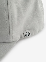 Grey Canvas 100% Cotton Cap 1-16 years (3mths-16yrs) - Image 2 of 3