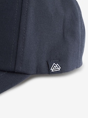 Navy Blue Canvas 100% Cotton Cap 1-16 years (3mths-16yrs) - Image 2 of 3