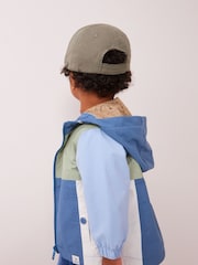 Khaki Green Canvas 100% Cotton Cap 1-16 years (3mths-16yrs) - Image 3 of 5