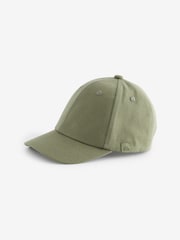 Khaki Green Canvas 100% Cotton Cap 1-16 years (3mths-16yrs) - Image 4 of 5