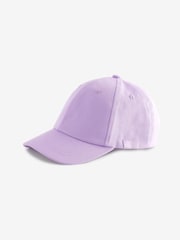 Lilac Purple Canvas Cap (1-16yrs) - Image 1 of 2