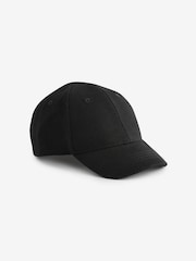 Black Jersey Baseball Cap (3mths-10yrs) - Image 1 of 2