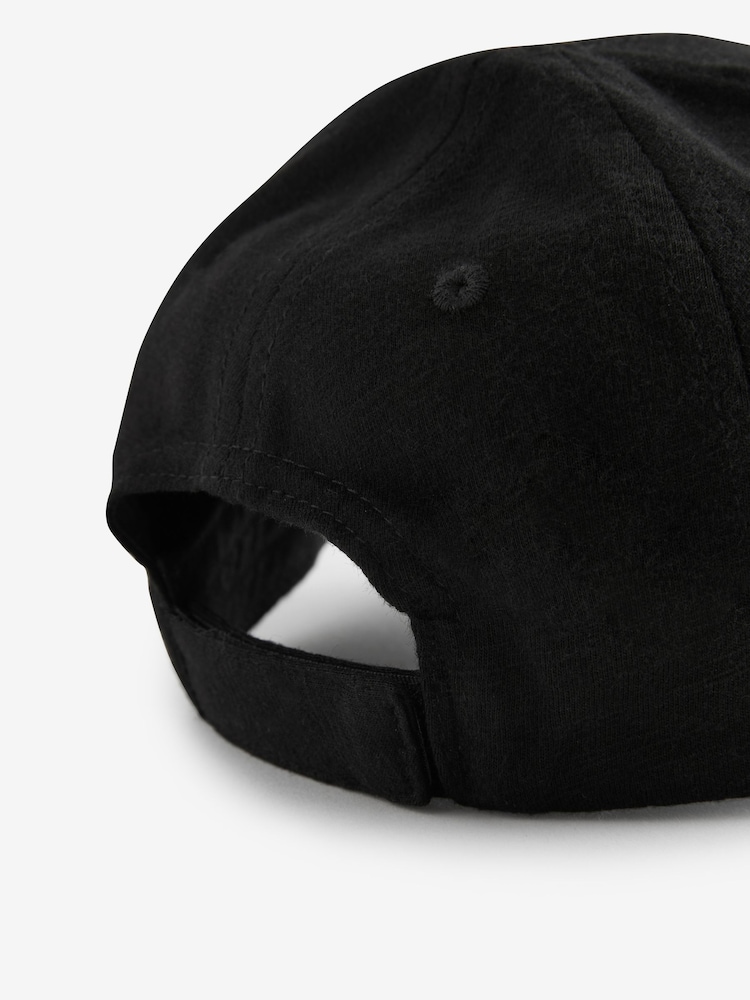 Black Jersey Baseball Cap (3mths-10yrs) - Image 2 of 2