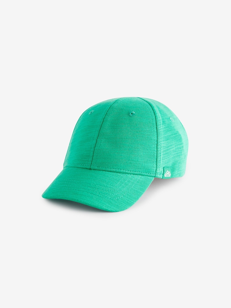 Green Jersey Baseball 100% Cotton Cap (3mths-10yrs) - Image 1 of 2 Green Jersey Baseball 100% Cotton Cap (3mths-10yrs) - Image 1 of 2