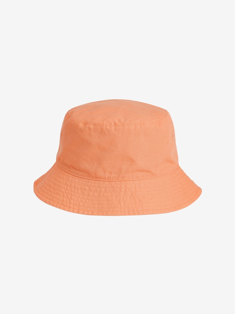 Оранжевый - 100% Cotton Canvas Bucket Hat (3mths-16yrs) - Image 1 of 1
