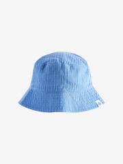 Blue Bucket Hat (3mths-6yrs) - Image 1 of 3