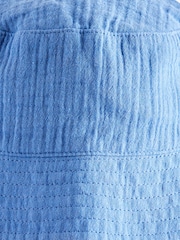 Blue Bucket Hat (3mths-6yrs) - Image 3 of 3