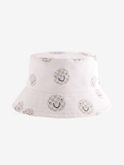 Checkerboard Smile Reversible Bucket Hat (3mths-16yrs) - Image 2 of 3