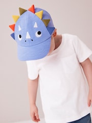 Blue Dinosaur Baseball Cap (3mths-10yrs) - Image 1 of 4