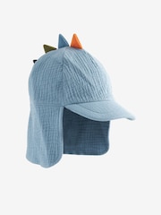 Blue Spike Dinosaur Legionnaire Hat (3mths-10yrs) - Image 3 of 4