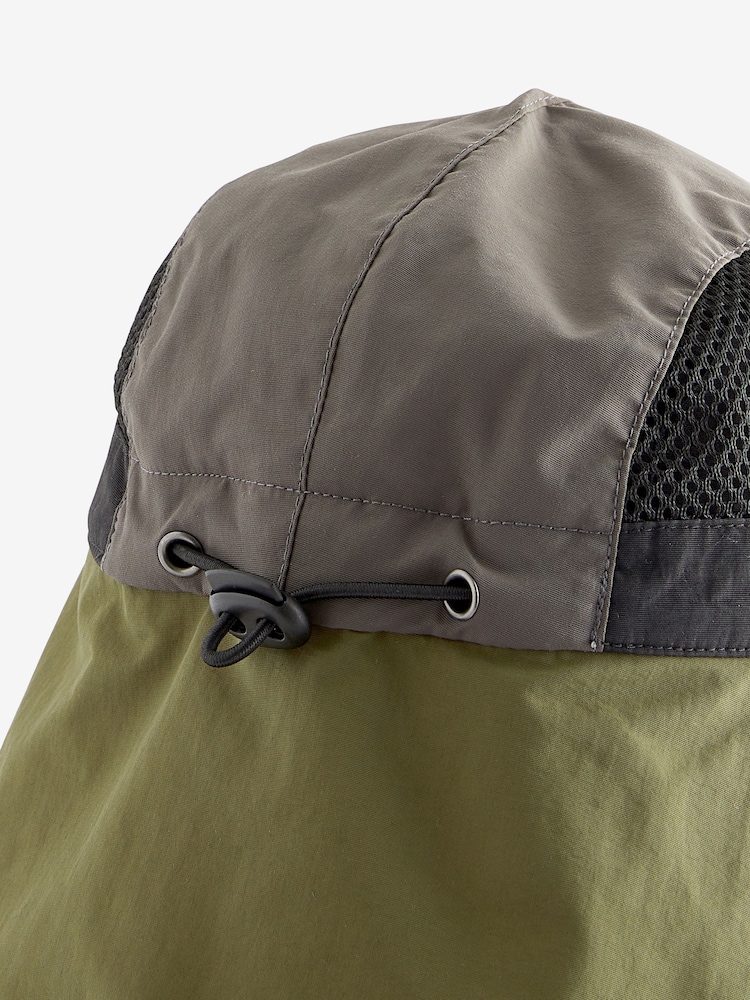 Colourblock Legionnaire Hat (1-13yrs) - Image 2 of 2 Colourblock Legionnaire Hat (1-13yrs) - Image 2 of 2