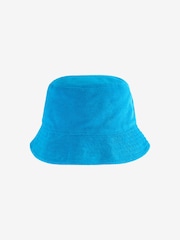 Blue Towelling Bucket Hat (3mths-16yrs) - Image 1 of 1