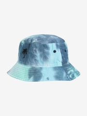 Blue/Green Tie Dye Bucket Hat (1-16yrs) - Image 3 of 4