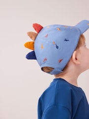 Blue Embroidered Dinosaurs Baseball Cap (3mths-10yrs) - Image 3 of 5
