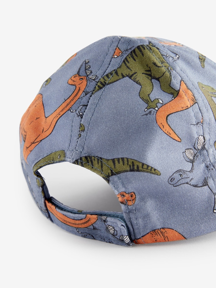 Dinosaur Print Baseball Cap (3mths-10yrs) - Image 2 of 2