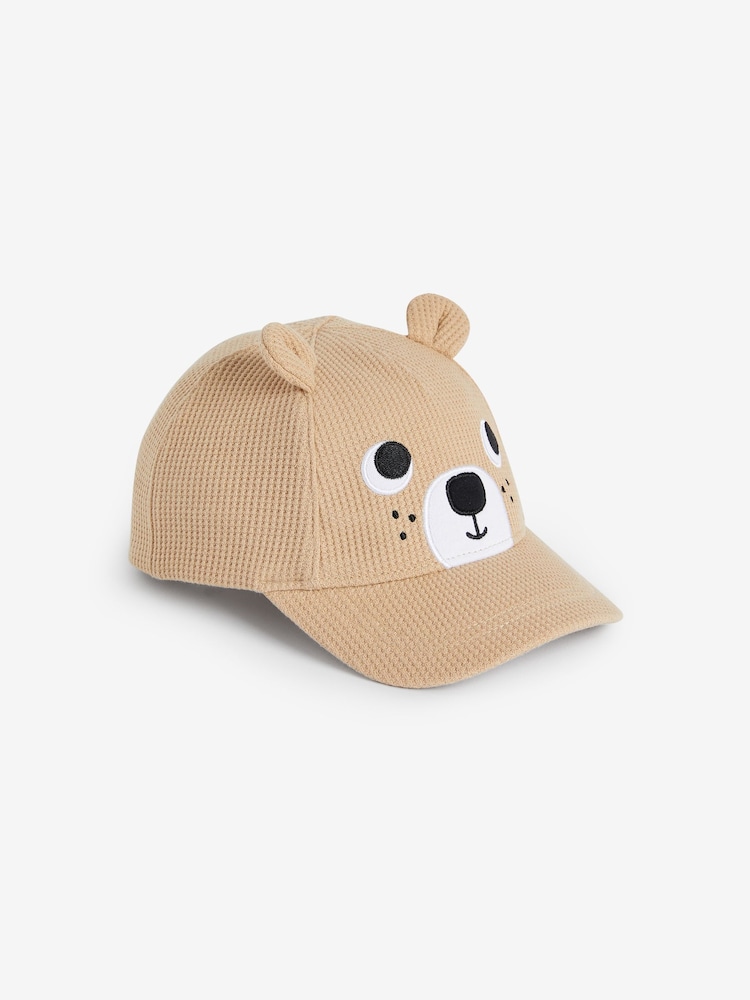 Brown Bear Baseball Cap (3mths-10yrs) - Image 1 of 1 Brown Bear Baseball Cap (3mths-10yrs) - Image 1 of 1