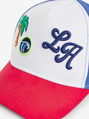 Red/Blue Badge Baseball Cap (1-16yrs) - Image 3 of 3