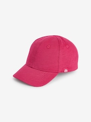 Raspberry Jersey Baseball Cap (3mths-10yrs) - Image 1 of 1