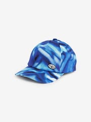 Blue Glitch Print Baseball Cap (3-16yrs) - Image 3 of 4