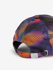 Orange Glitch Print Baseball Cap (3-16yrs) - Image 2 of 2