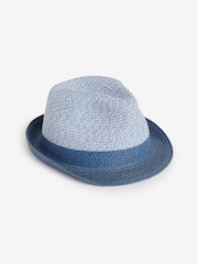 Blue Trilby Hat (1-16yrs) - Image 1 of 2
