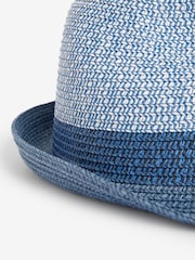 Blue Trilby Hat (1-16yrs) - Image 2 of 2