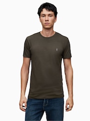 AllSaints Green Tonic Crew T-Shirts 3 Pack - Image 4 of 6
