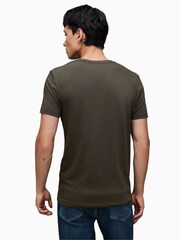 AllSaints Green Tonic Crew T-Shirts 3 Pack - Image 5 of 6