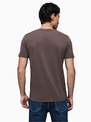 AllSaints Brown Brace Crew T-Shirts 3 Pack - Image 5 of 7
