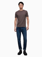 AllSaints Brown Brace Crew T-Shirts 3 Pack - Image 6 of 7