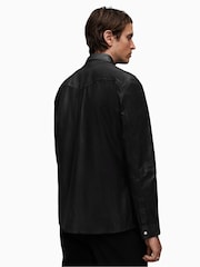 AllSaints Black Ivan Shirt - Image 4 of 5