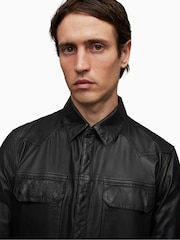 AllSaints Black Ivan Shirt - Image 5 of 5
