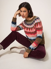White Stuff Brooke Straight Cord Jeans - Image 4 of 6