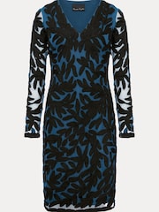 Phase Eight Natural Jasinta Tapework Midi Dress - Image 6 of 6