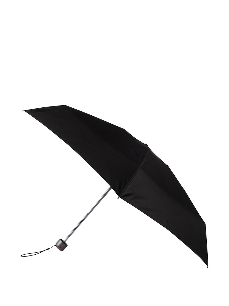 Totes Black Xtra Strong Mini Plain Umbrella - Image 4 of 4