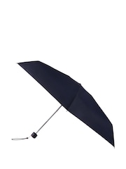 Totes Navy Blue Eco Xtra Strong Mini Plain Umbrella - Image 2 of 4