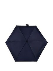 Totes Navy Blue Eco Xtra Strong Mini Plain Umbrella - Image 3 of 4