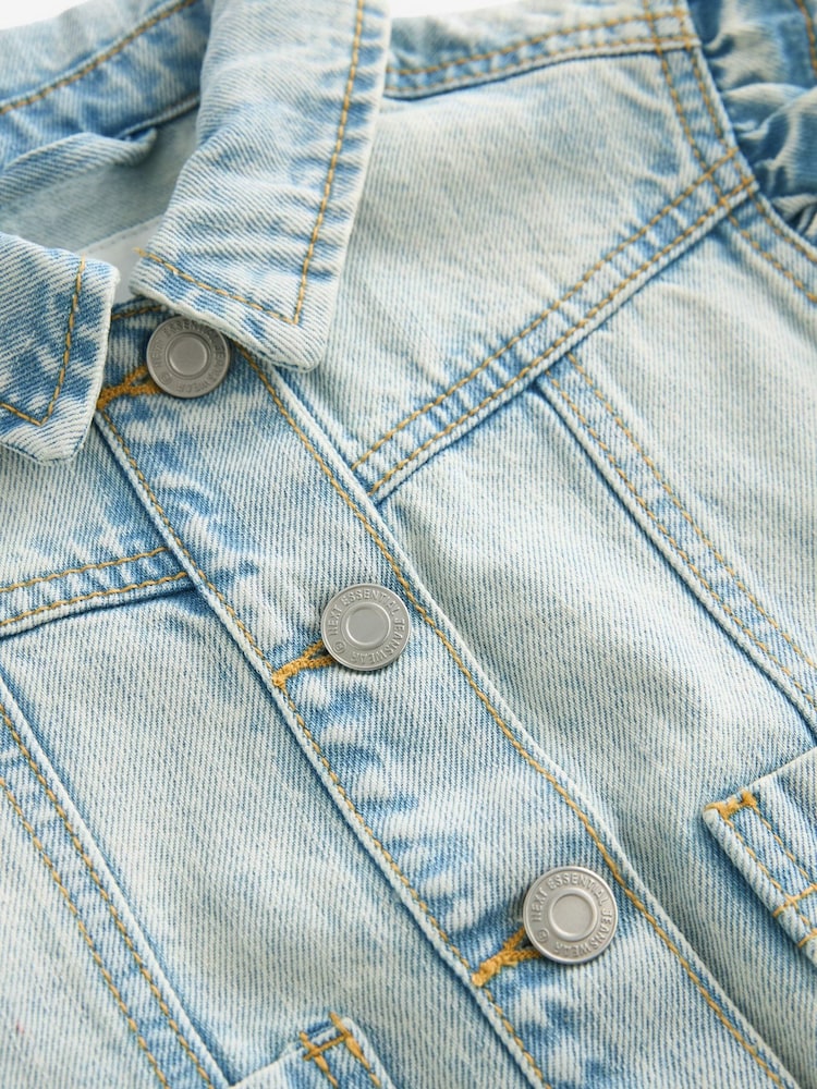 Denim Frill Waistcoat (3-16yrs) - Image 7 of 7 Denim Frill Waistcoat (3-16yrs) - Image 7 of 7