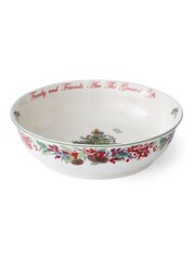 Spode Cream Christmas Tree 2023 Annual Large Bowl - Image 3 of 4