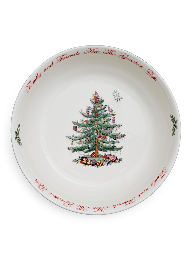Spode Cream Christmas Tree 2023 Annual Large Bowl - Image 4 of 4