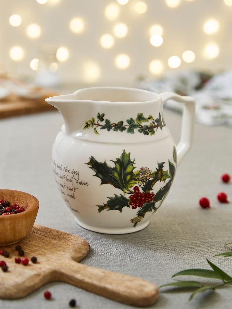 Portmeirion The Holly and the Ivy 1pt Staffordshire Jug - Image 1 of 3