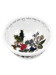 Portmeirion Clear The Holly and the Ivy Set of 6 14cm Small Bowls - Image 3 of 3